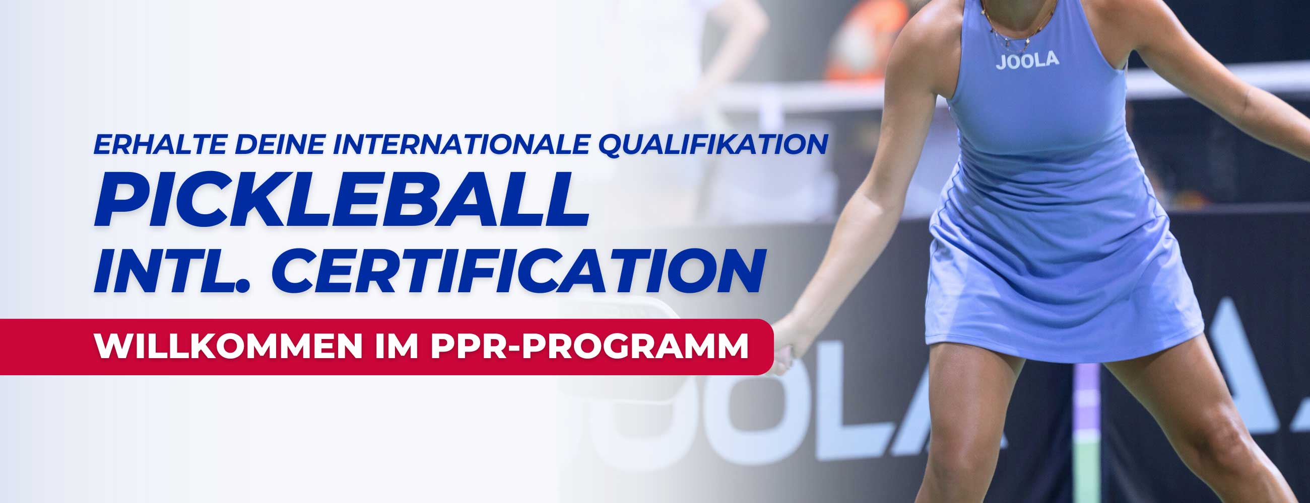 PICKLEBALL INTL. CERTIFICATION – PTR Zertifizierung