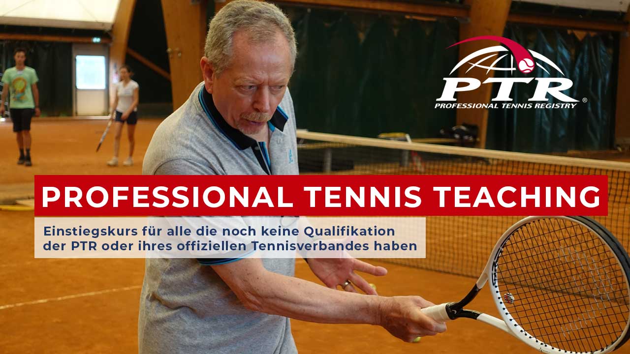 PROFESSIONAL TENNIS TEACHING PTR – Workshopleader: Herbert Schnaubelt